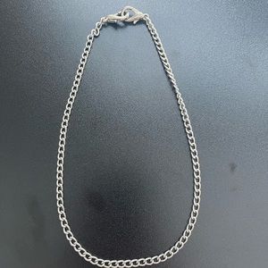 Thrifted silver necklace